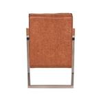Trend Living Quin Fauteuil - Bruin - Microfiber - Vintage, Verzenden, Nieuw