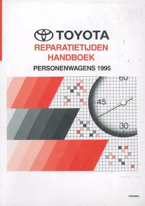 1995 Toyota personenwagens reparatietijden handboek, Auto diversen, Handleidingen en Instructieboekjes, Verzenden