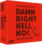 Damn Right Hell No! - Party Spel | Koelkastpoezie -, Hobby en Vrije tijd, Gezelschapsspellen | Bordspellen, Verzenden, Nieuw