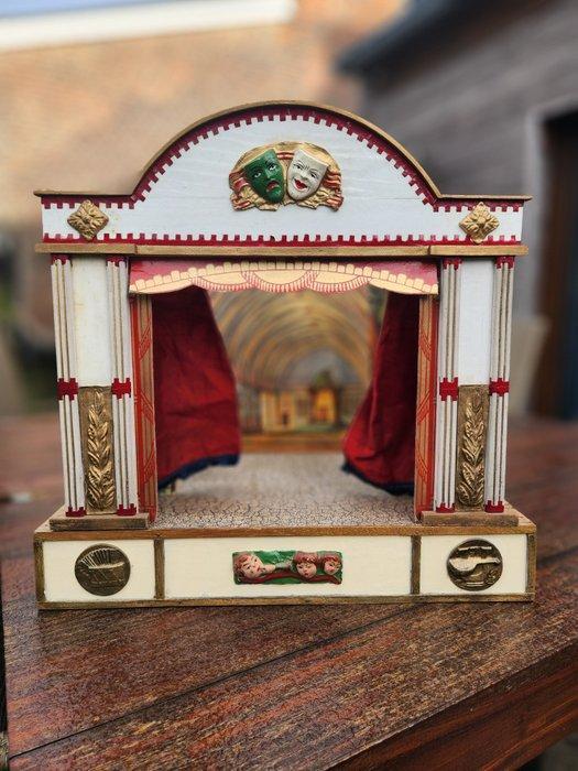 Marionet - Unknown Manufacturer - Théâtre de marionnettes, Antiek en Kunst, Antiek | Speelgoed
