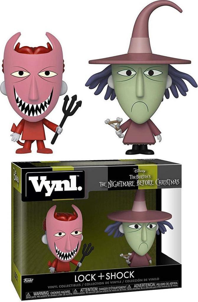 Funko Vynl The Nightmare Before Christmas 2-Pack-Lock &, Verzamelen, Poppetjes en Figuurtjes, Nieuw, Ophalen of Verzenden