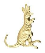 Gouden Kangoeroe ketting hanger, Sieraden, Tassen en Uiterlijk, Verzenden, Nieuw