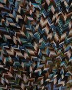 Katoen Abstracte Zigzag, Nieuw, Overige kleuren