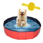 Hondenzwembad + borstel | Zwembad voor honden | Ø80x20cm |, Dieren en Toebehoren, Honden-accessoires, Nieuw, Verzenden