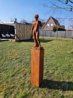 Beeld, David with Pedestal - 181 cm - Cortenstaal, Antiek en Kunst