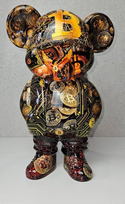 ArtBrut by Ann - AngryBear x Bitcoin II - edycja limitowana, Antiek en Kunst, Kunst | Designobjecten