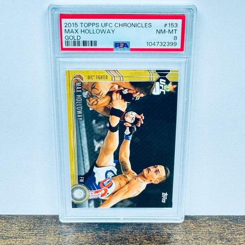 Topps Graded card - UFC - Max Holloway 63/88 - UFC, Verzamelen, Stickers