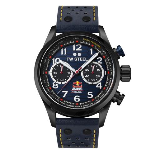 TW Steel VS94 Red Bull Ampol Racing horloge, Sieraden, Tassen en Uiterlijk, Horloges | Heren, Leer, Nieuw, Staal, Overige merken