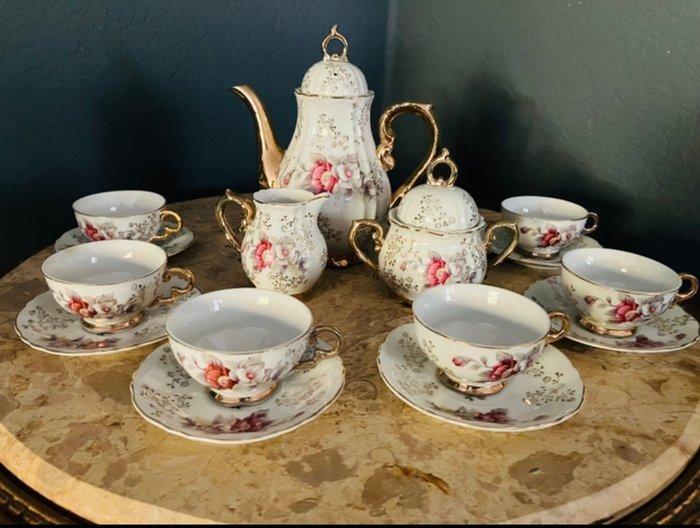 Bareuther - Bavaria - Koffieservies - Versailles - Porselein, Antiek en Kunst, Antiek | Meubels | Tafels