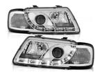 LED DRL koplamp units Chrome geschikt voor Audi A3 8L, Auto-onderdelen, Verlichting, Verzenden, Nieuw, Audi