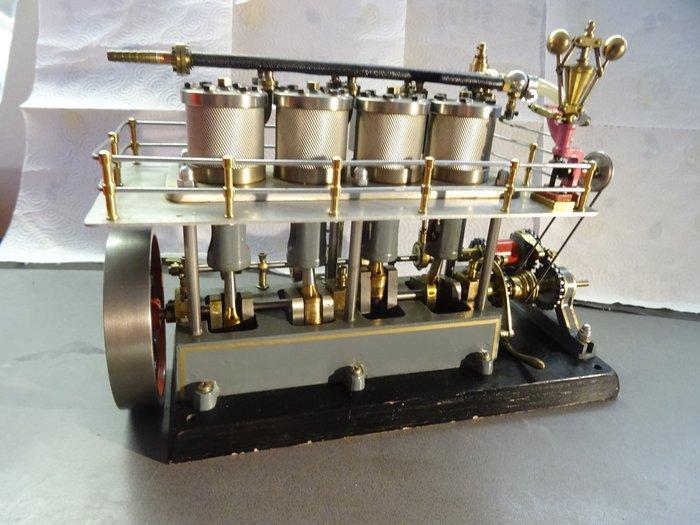 Stoommachine - Saito Or Similar - Gietijzer, Staal - Model, Antiek en Kunst, Antiek | Speelgoed