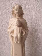 Beeld, Art Deco Maria met kind - 39 cm - Gips - 1930