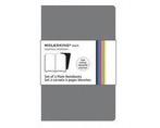 Moleskine Volant Notebooks - Plain - Grey/Grijs - L (set..., Verzenden, Nieuw