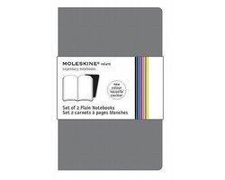 Moleskine Volant Notebooks - Plain - Grey/Grijs - L (set... beschikbaar voor biedingen