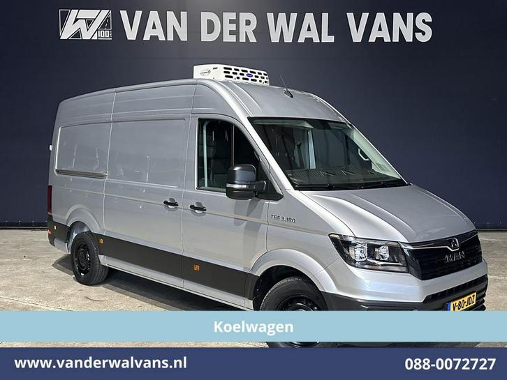 MAN TGE | 2.0 TDI 177pk Automaat L3H3 L2H2 Koelwagen Vriezen, Auto's, Bestelauto's, Dealer onderhouden, Lease, Automaat, Diesel