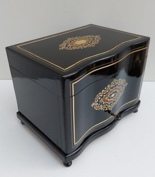 Cave à Cigares Napoleon III - Humidor - Sigarendoos - Hout,, Antiek en Kunst, Antiek | Meubels | Stoelen en Banken