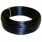 VMVL Kabel - Zwart 2 x 0,75 mm2 - Rol van 100 meter, Doe-het-zelf en Verbouw, Elektra en Kabels, Ophalen of Verzenden, Nieuw