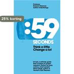 59 Seconds 9780230744295 Richard Wiseman, Verzenden, Gelezen, Richard Wiseman
