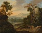 French School (XVII) - Pastoral landscape, Antiek en Kunst