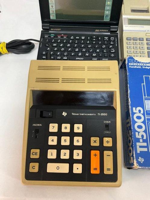 Casio, Texas Instruments, Olivetti, Canon - Rekenmachine, Spelcomputers en Games, Spelcomputers | Overige Accessoires