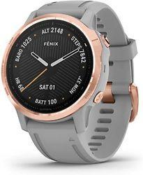 Garmin Fenix 6S Sapphire 42 mm grijs met een grijze, Telecommunicatie, Mobiele telefoons | Toebehoren en Onderdelen, Gebruikt