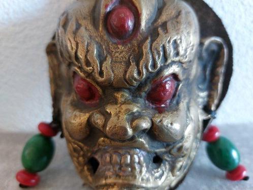 Demonenmasker - Nepal (Zonder Minimumprijs), Antiek en Kunst, Kunst | Niet-Westerse kunst