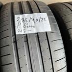 4 x Pirelli PZero 285-40-22 Zomerbanden 5mm, Gebruikt, 285 mm, Overige maten, Ophalen of Verzenden