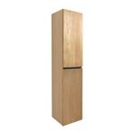 Badkamerkast Wiesbaden Vision Oak 160x35x35 cm Eiken (Links, Nieuw, Ophalen of Verzenden, Bad