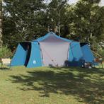 vidaXL Tipi Tent met dak Blauw en Grijs 492 x 492 x 275 cm, Caravans en Kamperen, Verzenden, Nieuw