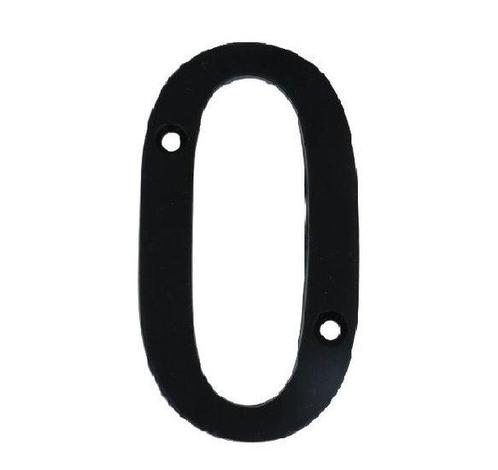 Letter O Klein IJzer Zwart 75 mm, Huis en Inrichting, Woonaccessoires | Overige, Nieuw, Ophalen of Verzenden