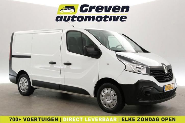 Renault Trafic 1.6 dCi T27 L1H1 Airco Cruise Schuifdeur L+R, Auto's, Bestelauto's, Lease, Handgeschakeld, Diesel, Wit, Renault