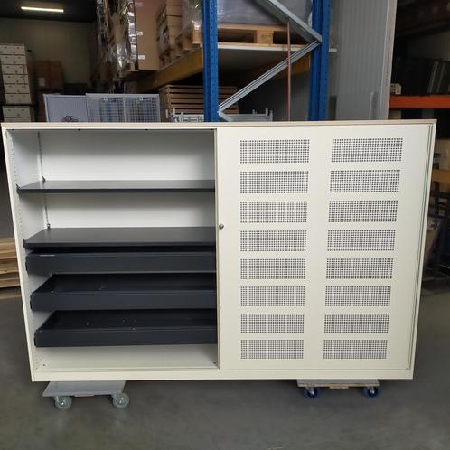 Ahrend grote metalen akoestische schuifdeurkast - 160x240x45, Zakelijke goederen, Kantoor en Winkelinrichting | Kantoormeubilair en Inrichting