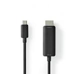 USB C naar HDMI kabel | Nedis | 1 meter, Computers en Software, Pc- en Netwerkkabels, Verzenden, Nieuw