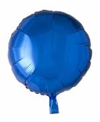 Helium Ballon Rond Blauw 46cm leeg, Hobby en Vrije tijd, Feestartikelen, Verzenden, Nieuw