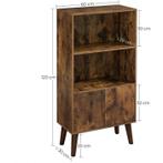 Songmics LBC09BX Boekenkast van 89 voor 39 euro