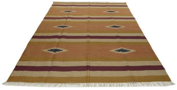 Kelim - Vloerkleed - 300 cm - 200 cm - natuurlijke kleuren, Huis en Inrichting, Stoffering | Tapijten en Kleden