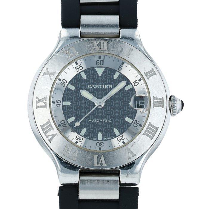 Cartier - Autoscaph 21 - Zonder Minimumprijs - 2427/W10147U2, Sieraden, Tassen en Uiterlijk, Horloges | Heren