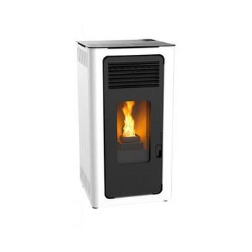 Audax pelletkachel 8 KW Wit beschikbaar voor biedingen
