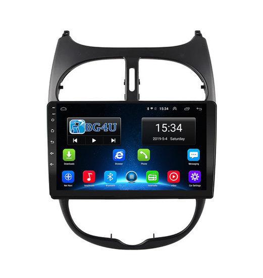 Navigatie radio Peugeot 206 2001-2008, Android, Apple Car..., Auto diversen, Autoradio's, Nieuw, Verzenden