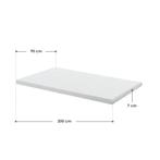 Topper / Matrastopper / Topmatras - 90 x 200 cm - H2 / H3 -, Huis en Inrichting, Slaapkamer | Matrassen en Bedbodems, Verzenden