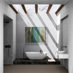 Lao Gonzalez - Colorful Waves, XL, NO RESERVE, Antiek en Kunst