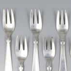 Carl M. Cohr Art-Deco - Taartvork (6) - .830 zilver, Antiek en Kunst, Antiek | Goud en Zilver
