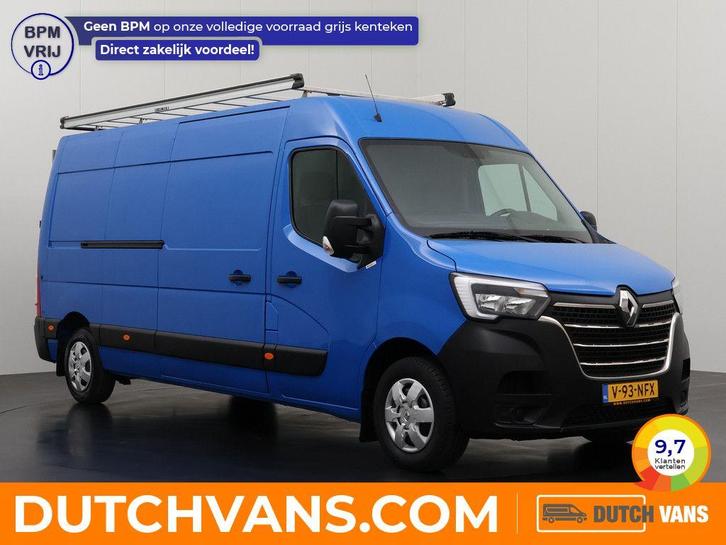 Renault Master Bestelbus 2.3DCI | blauw, Auto's, Bestelauto's, Lease, Handgeschakeld, BTW verrekenbaar, Diesel, Blauw, Euro 6