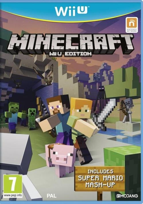 Minecraft (Nintendo Wii U), Spelcomputers en Games, Games | Nintendo Wii U, Gebruikt, Vanaf 3 jaar, Verzenden
