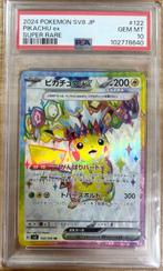 Pokémon - 1 Graded card - Pokémon - Pikachu - PSA 10, Hobby en Vrije tijd, Verzamelkaartspellen | Pokémon, Nieuw