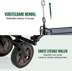 2dekans | Camp Active Opvouwbare Bolderkar - Zwart - 70KG -, Ophalen of Verzenden, Zo goed als nieuw