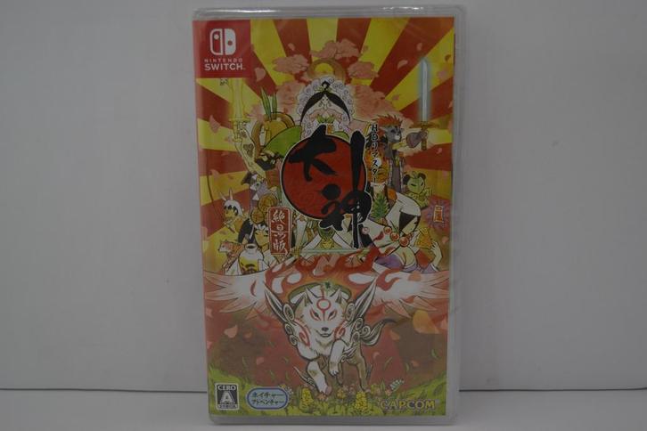 Okami Zekkeiban - SEALED (SWITCH JPN), Spelcomputers en Games, Games | Nintendo Switch, 1 speler, Zo goed als nieuw, Verzenden