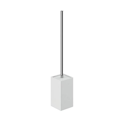 Toiletborstelhouder Sapho Verbena Vrijstaand 45.6x7.8 cm Wit, Doe-het-zelf en Verbouw, Sanitair, Ophalen of Verzenden