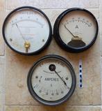 Chauvin & Arnoux, Siemens Ammeter (3) - Messing, Aluminium -