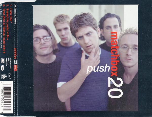 cd single - Matchbox 20 - Push, Cd's en Dvd's, Cd Singles, Zo goed als nieuw, Verzenden